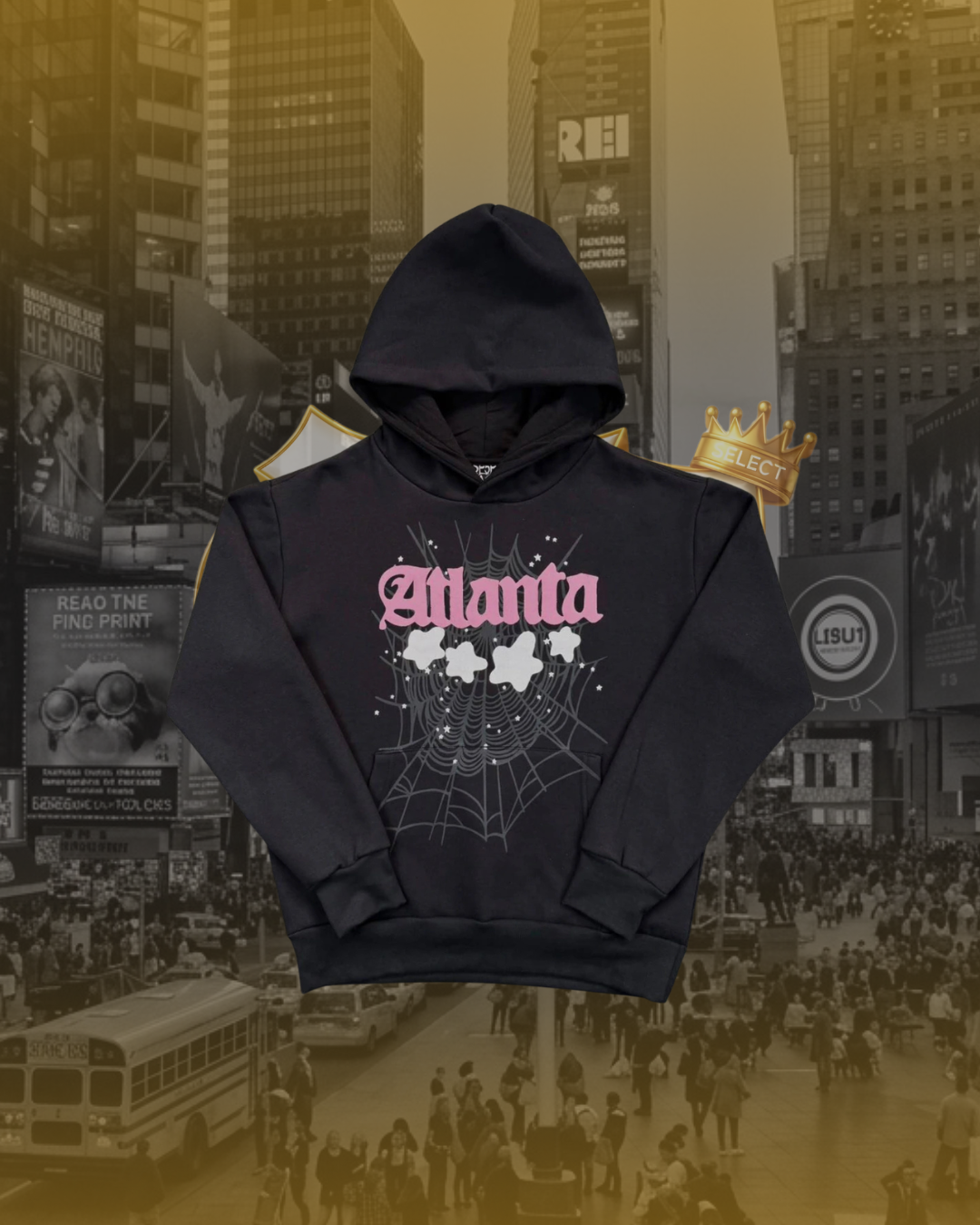 BLUSA MOLETOM SP5DER "ATLANTA"