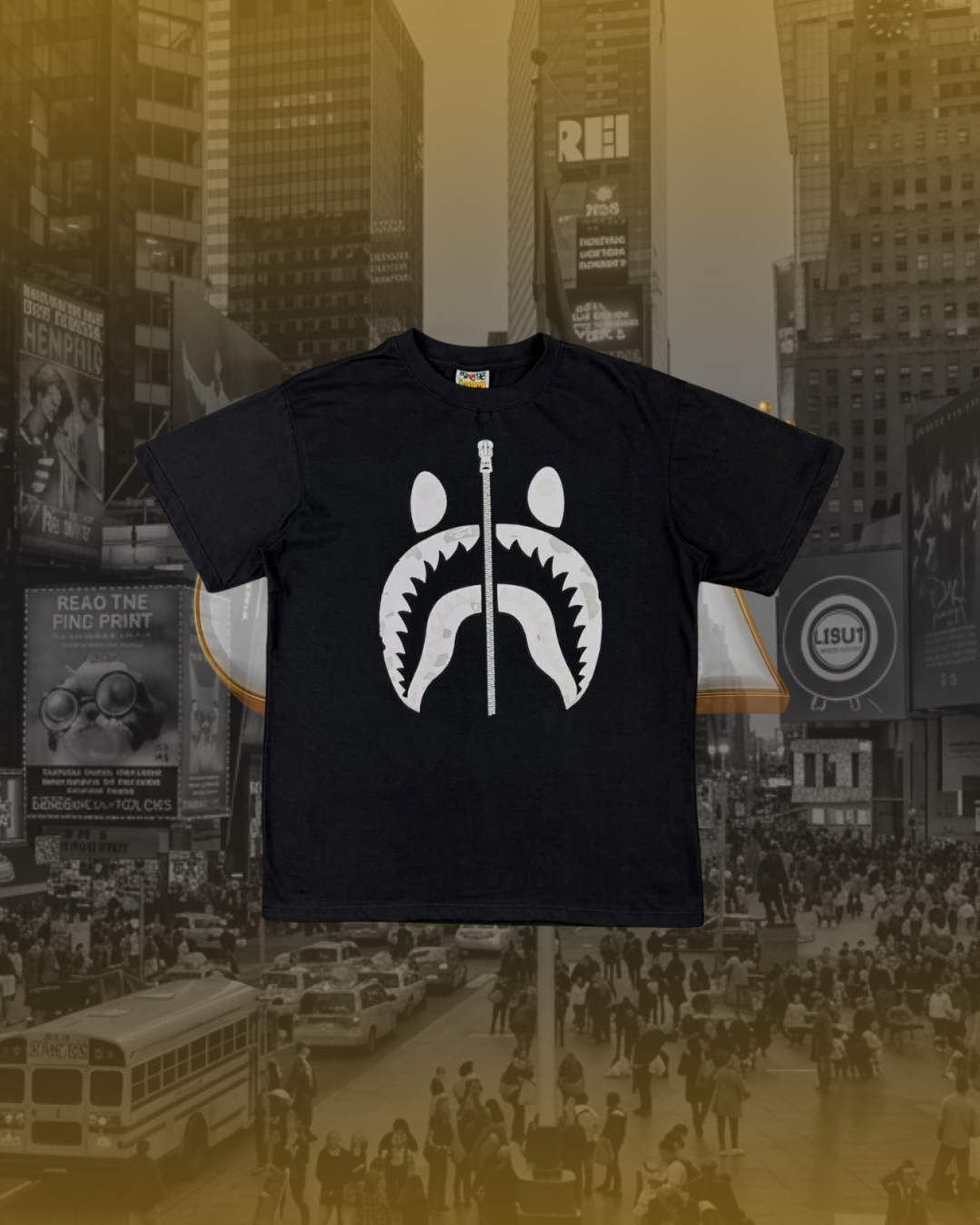 CAMISETA BAPE NEON