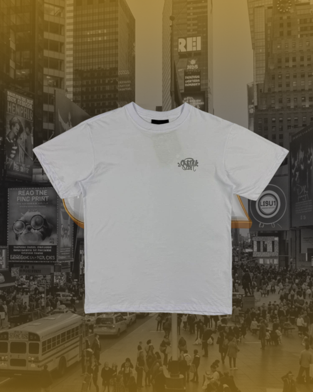 CAMISETA SYNA WORLD CINZA