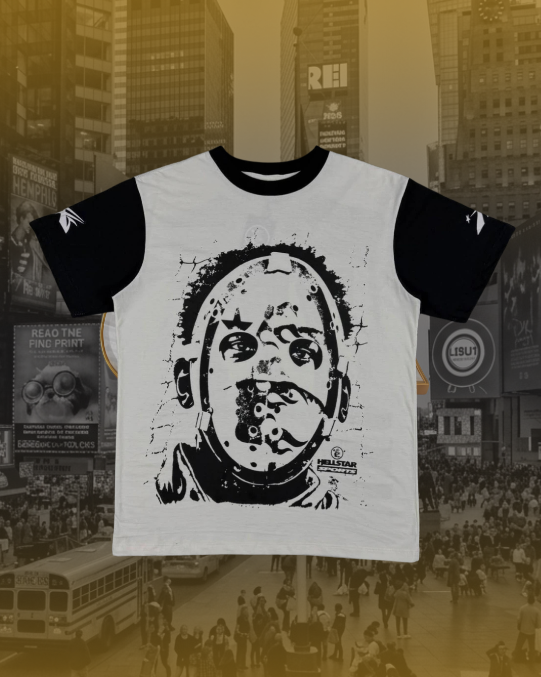 CAMISETA HELLSTAR MASCARA