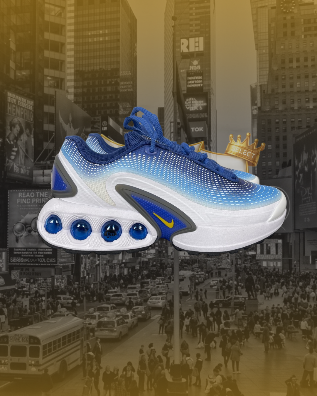 TENIS DN WHITE+BLUE