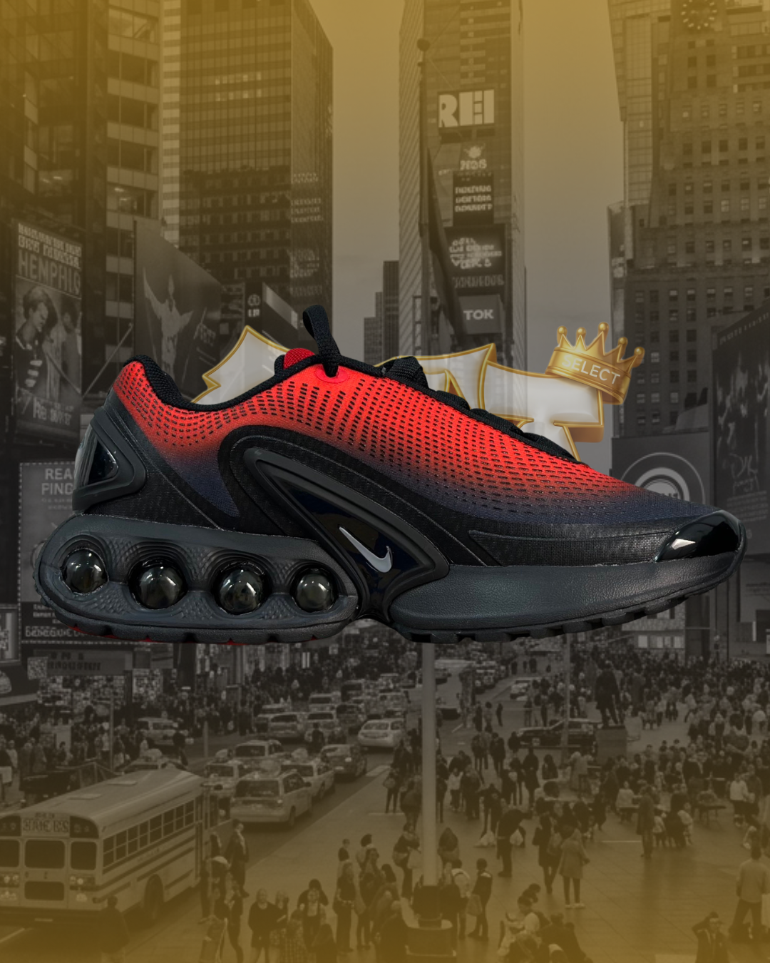 TENIS DN RED BLACK