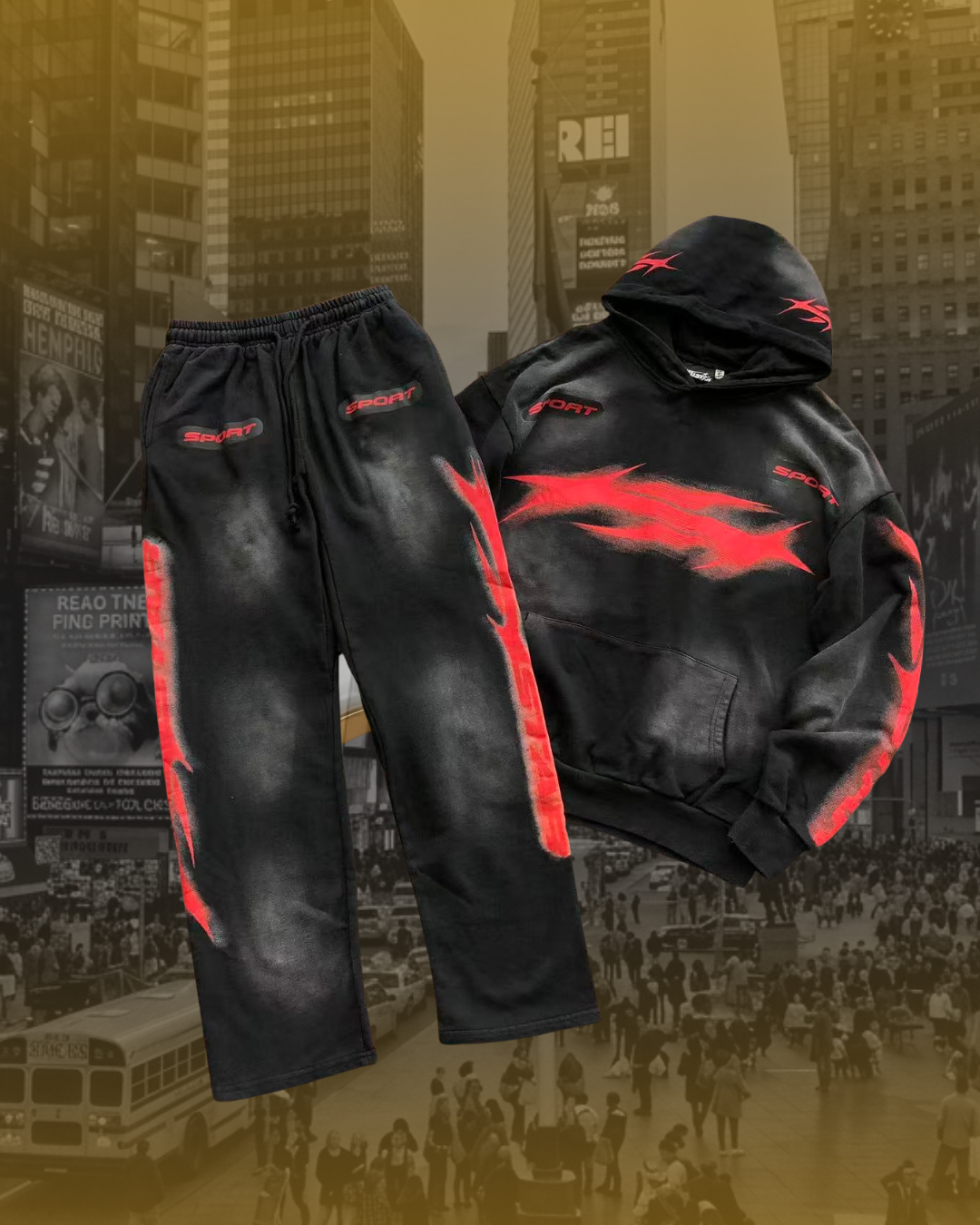 Conjuto HellStar Sport Red